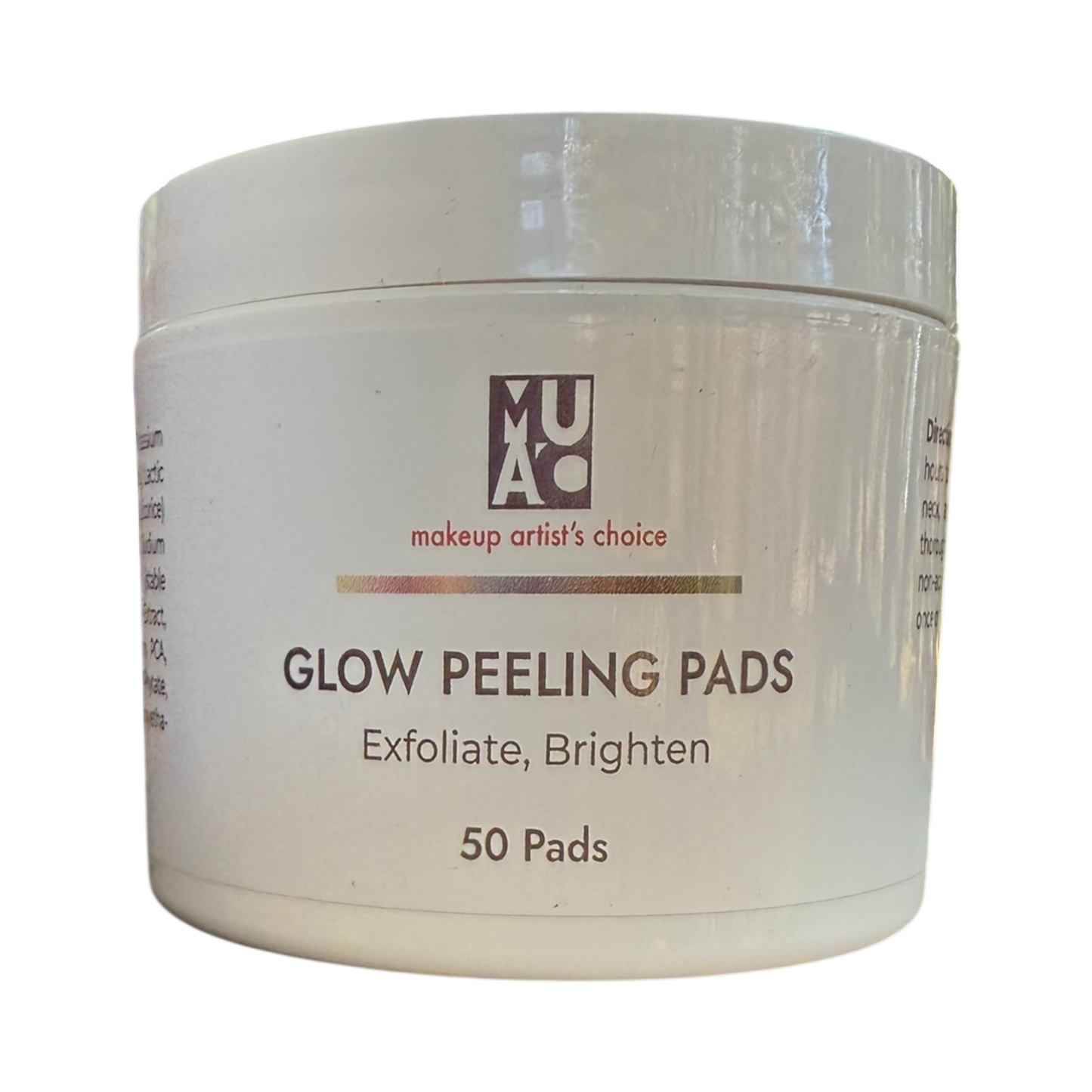 GLOW PEELING PADS, Exfoliate and Brighten