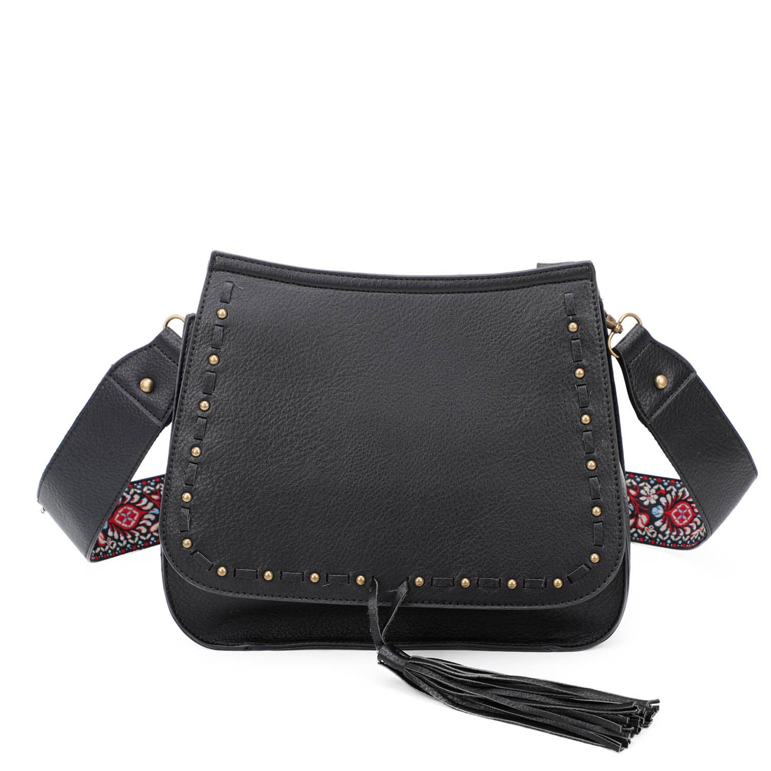 The Carlisle Crossbody: Black