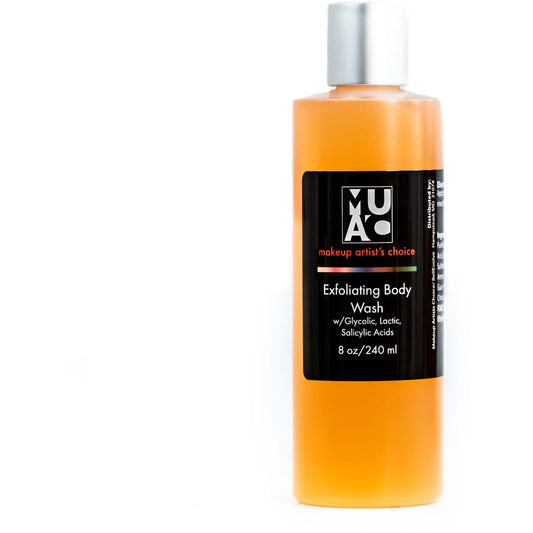 Exfoliating Body Wash - Glycolic, Lactic, Salicylic Acids - Makeup Artists' Choice (1893776752730)