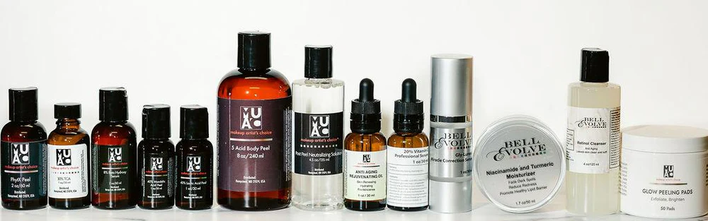 Professional-grade at-home chemical peels and advanced skincare from Makeup Artist’s Choice